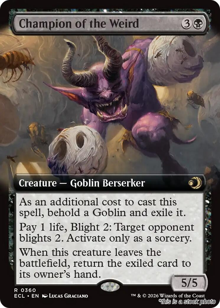 Champion of the Weird (Extended Art)