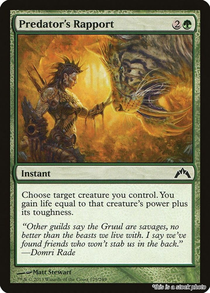 Predator's Rapport