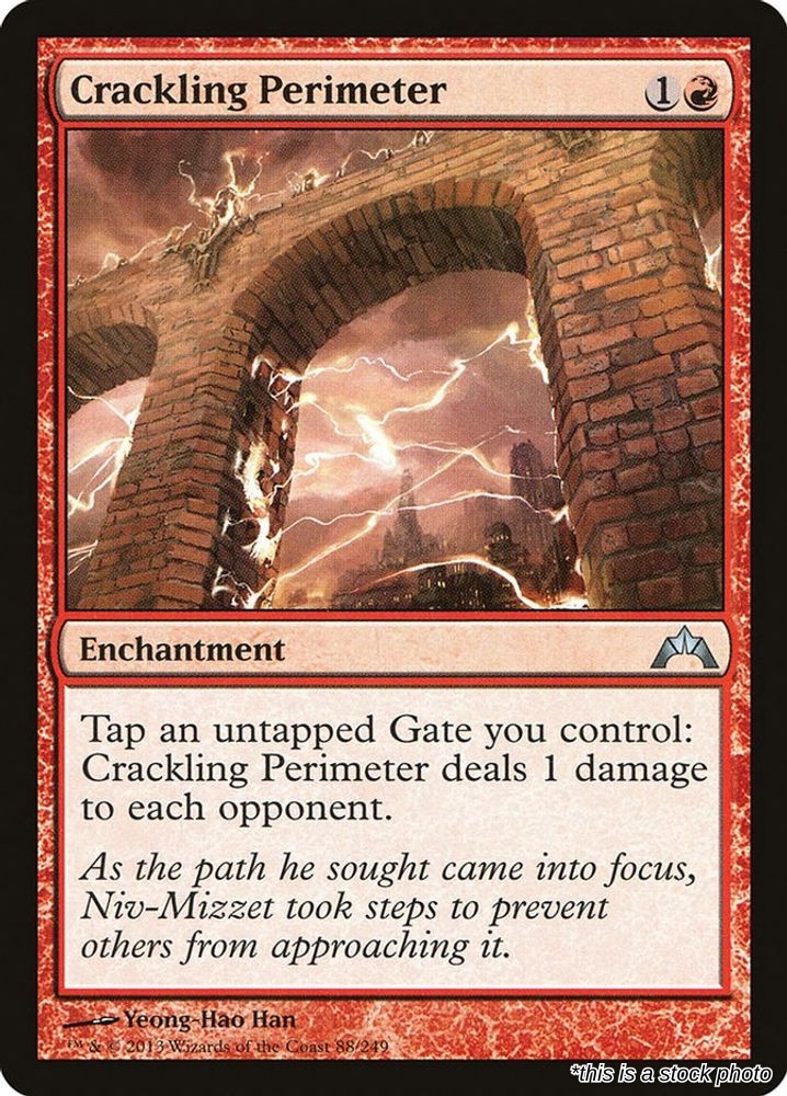 Crackling Perimeter