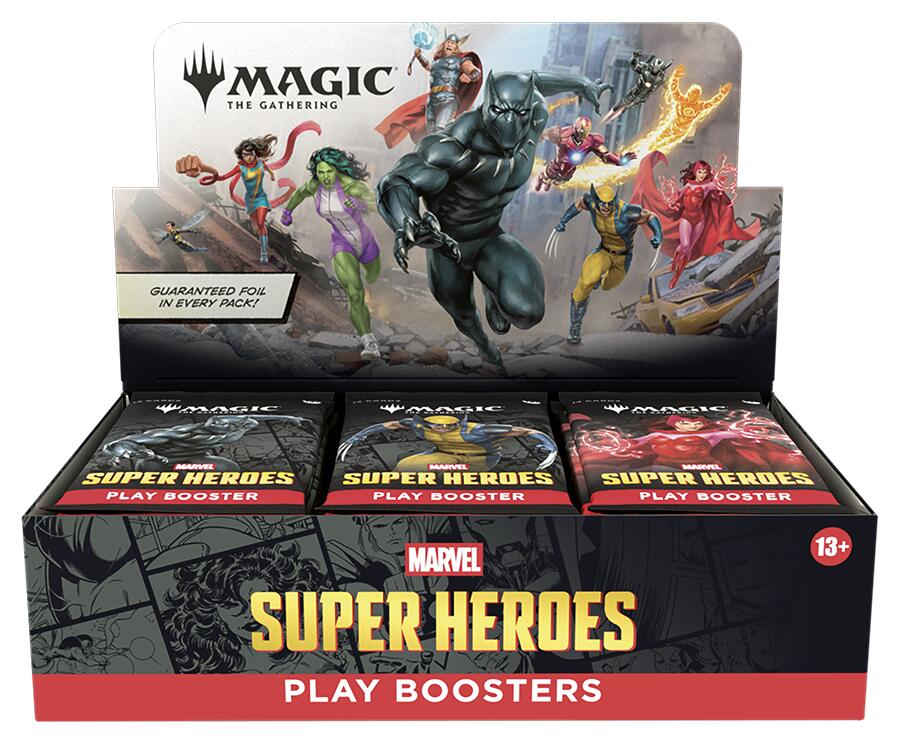 Marvel Super Heroes - Play Booster Display [Preorder]