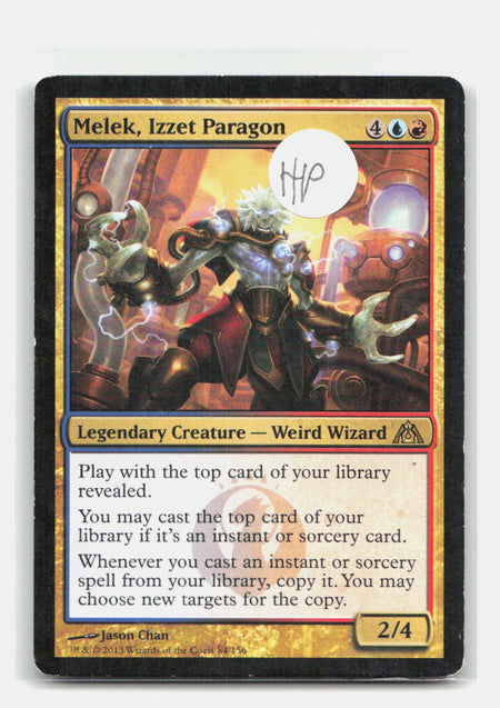 Melek, Izzet Paragon