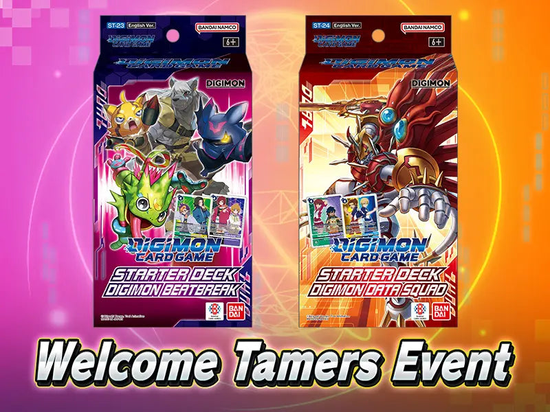 Digimon Welcome Tamers Event [ST-23] & [ST-24] (Thursday June 4th 2025 @ 6:00pm)