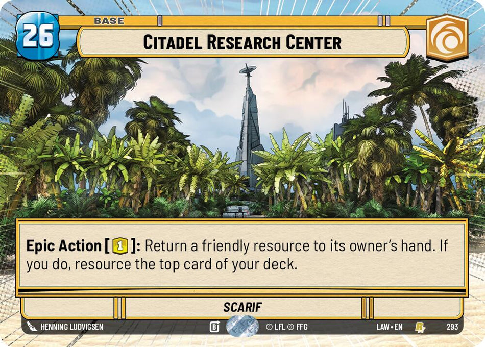 Citadel Research Center (293) (Hyperspace) (293) [A Lawless Time]