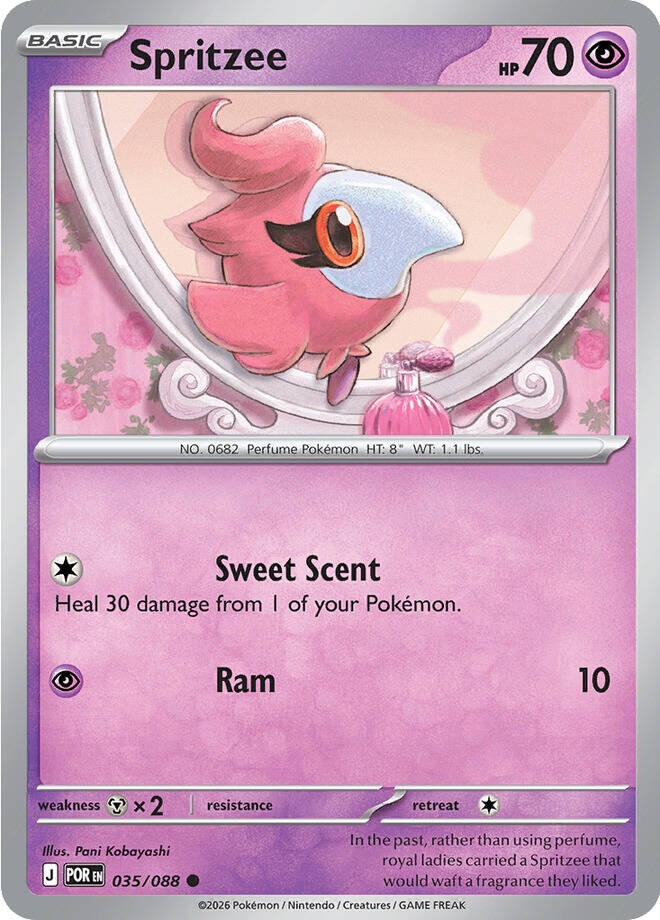 Spritzee (035/088) [Mega Evolution: Perfect Order]