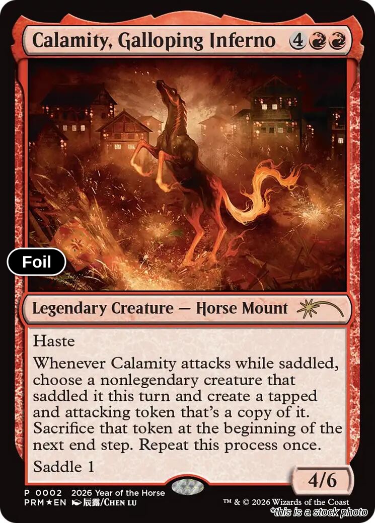Calamity, Galloping Inferno (Year of the Horse 2026)