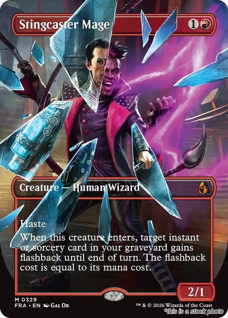 Stingcaster Mage (Borderless) (0329)