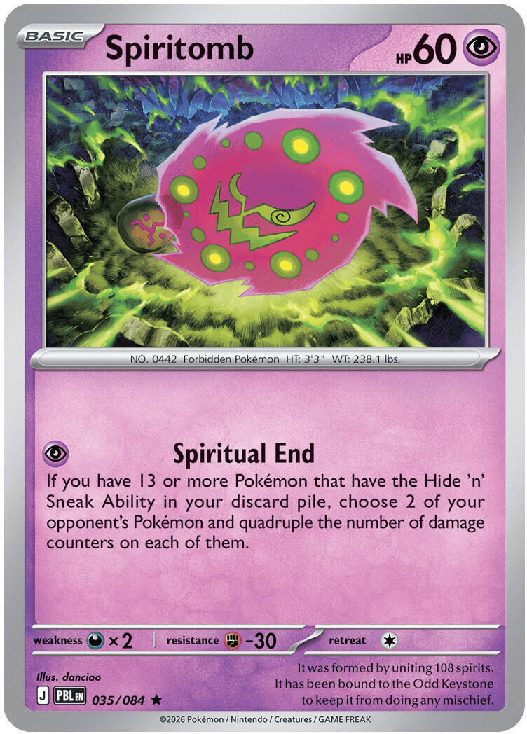 Spiritomb (035/084) [Mega Evolution: Pitch Black]