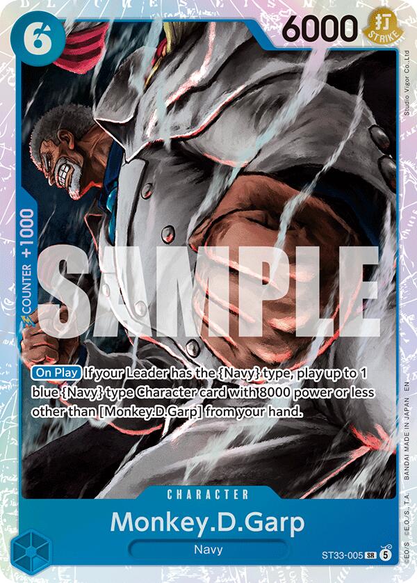 Monkey.D.Garp [Starter Deck: BLUE Kuzan]