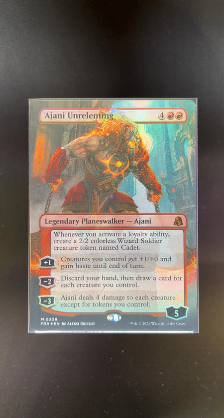 Ajani Unrelenting (Borderless)