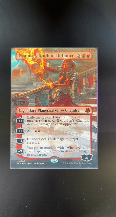 Chandra, Torch of Defiance (Borderless)
