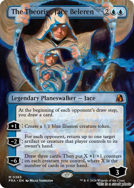 The Theorist, Jace Beleren (Borderless) (0363)