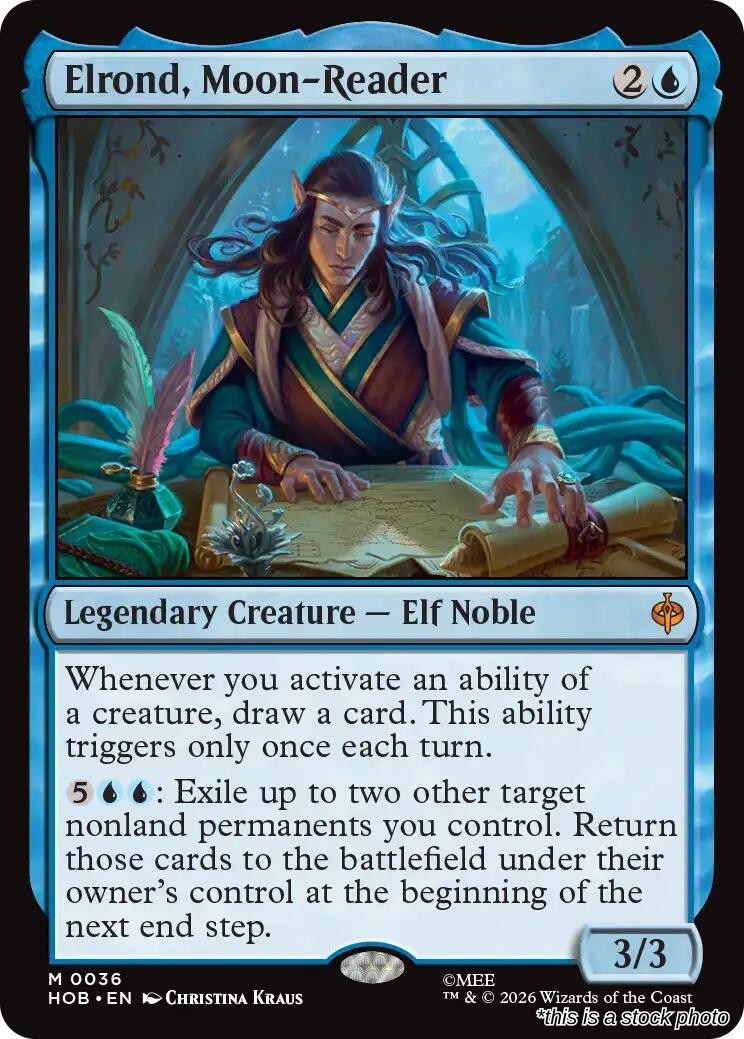 Elrond, Moon-Reader