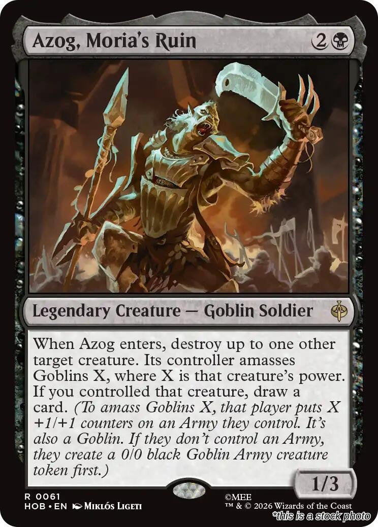 Azog, Moria's Ruin