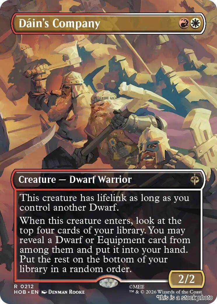 Dain's Company (Borderless)