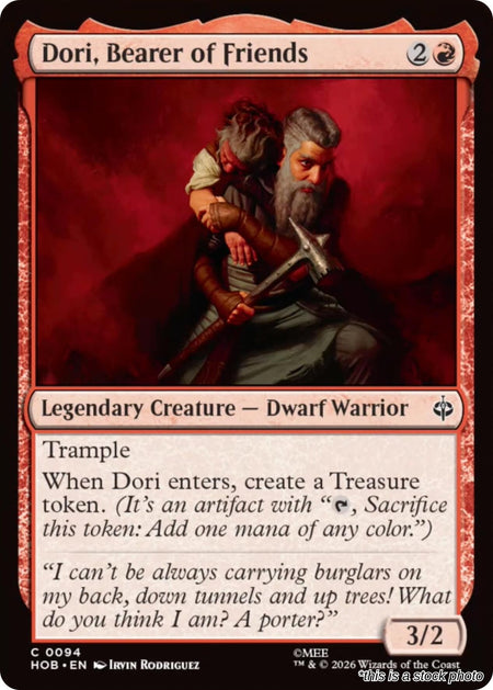 Dori, Bearer of Friends