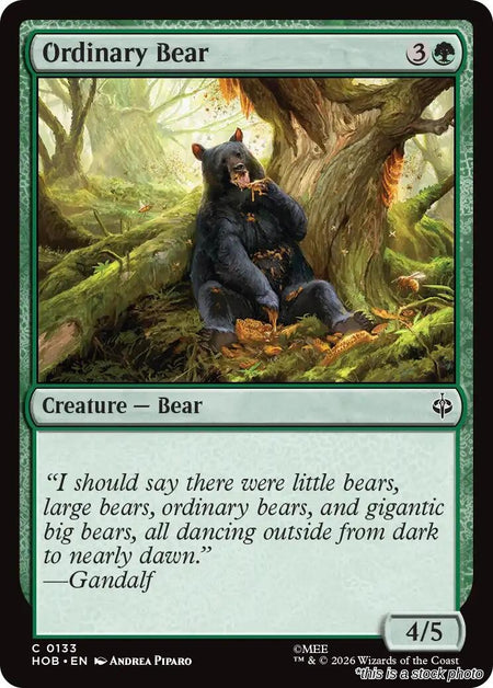 Ordinary Bear