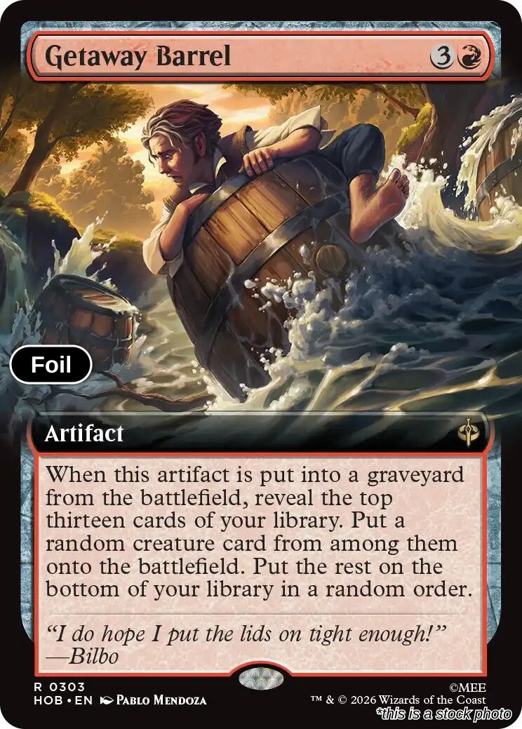 Getaway Barrel (Extended Art)