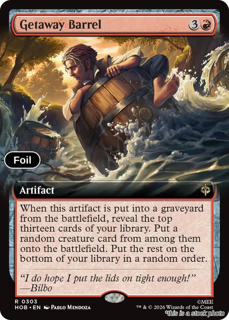 Getaway Barrel (Extended Art)