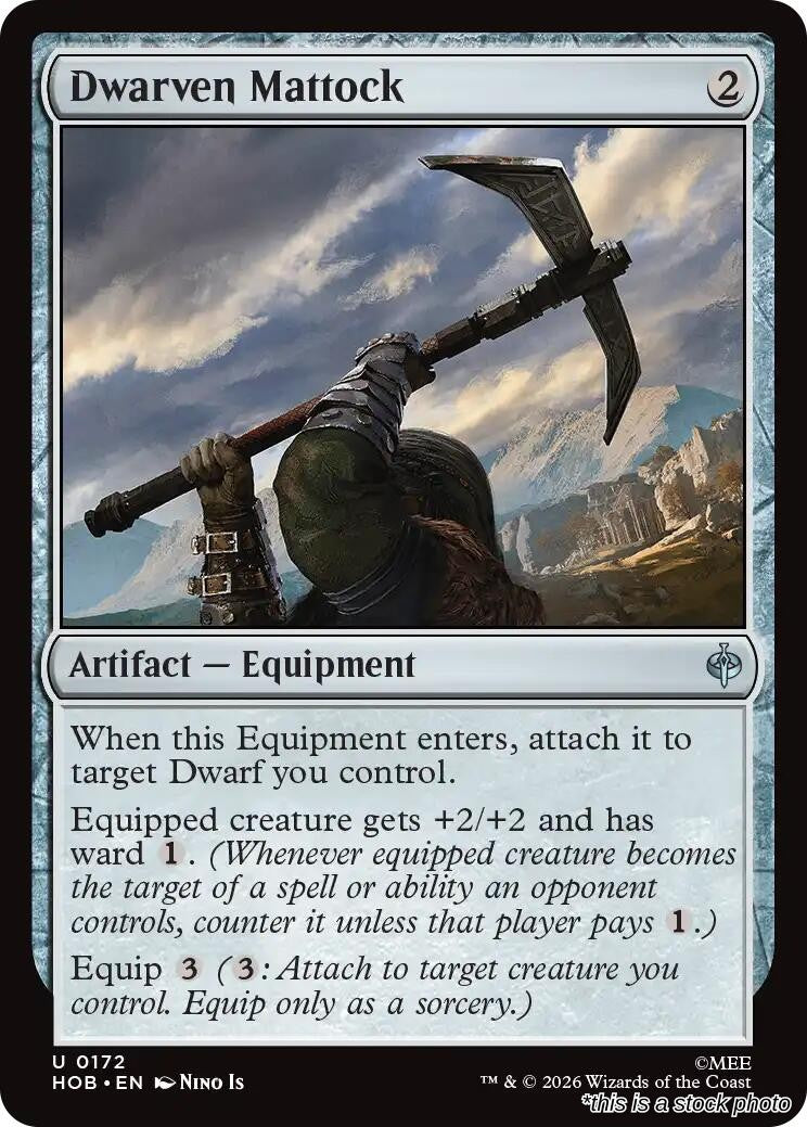 Dwarven Mattock