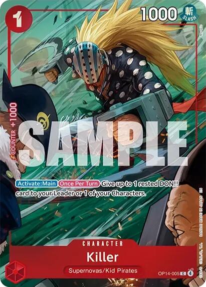 Killer (One Piece Card Game Illustration Box Vol. 8) [One Piece Promotion Cards]