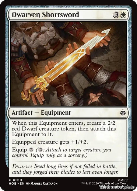 Dwarven Shortsword
