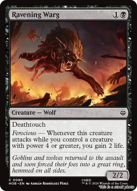 Ravening Warg
