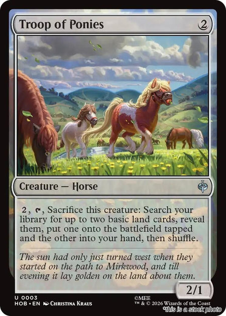 Troop of Ponies