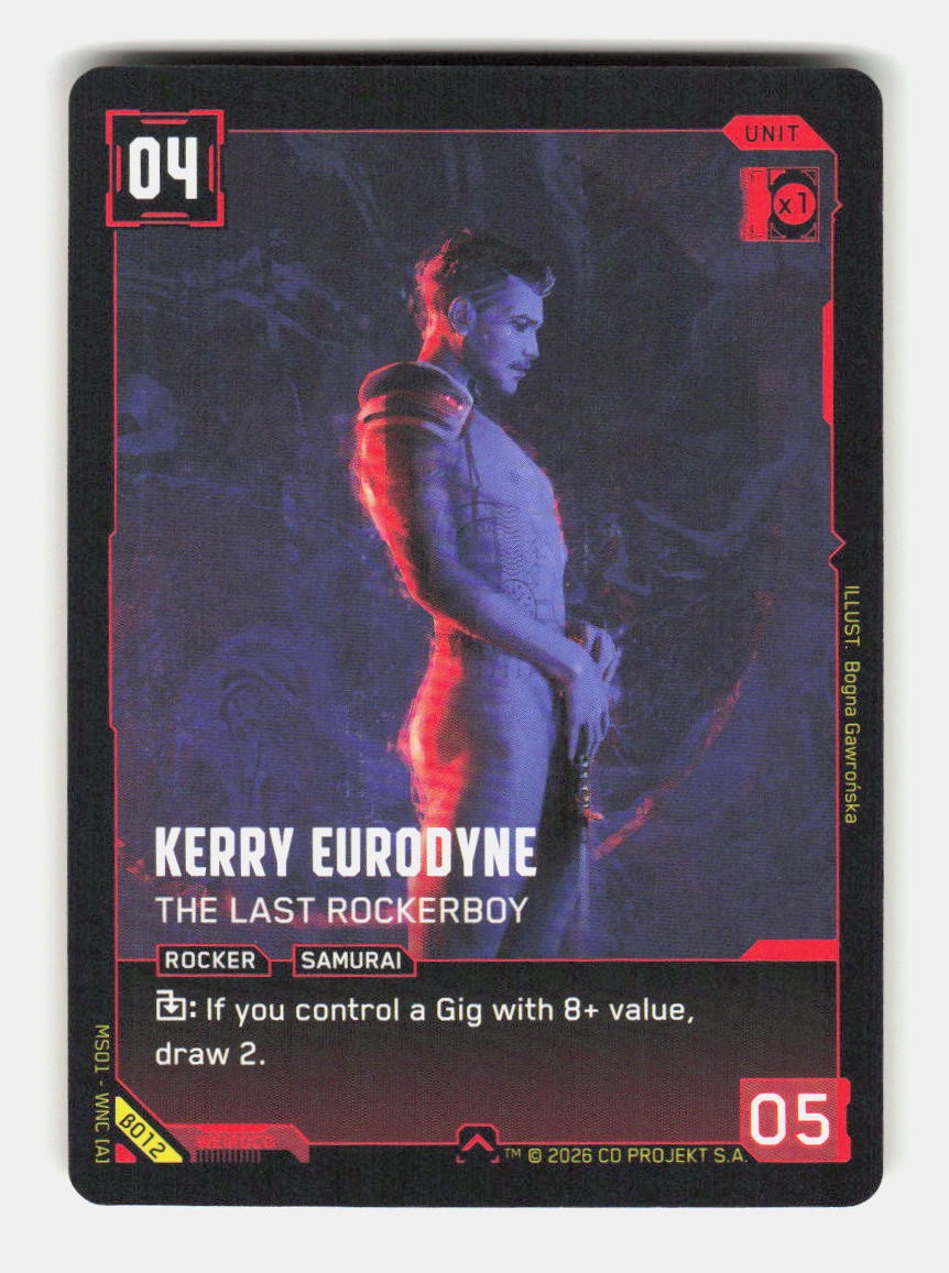 Kerry Eurodyne - The Last Rockerboy