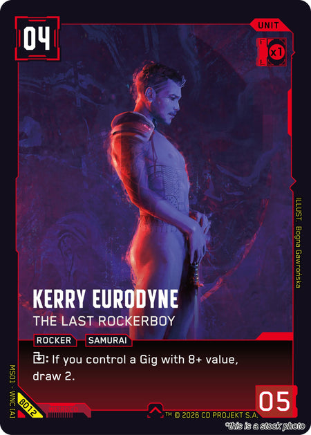 Kerry Eurodyne - The Last Rockerboy