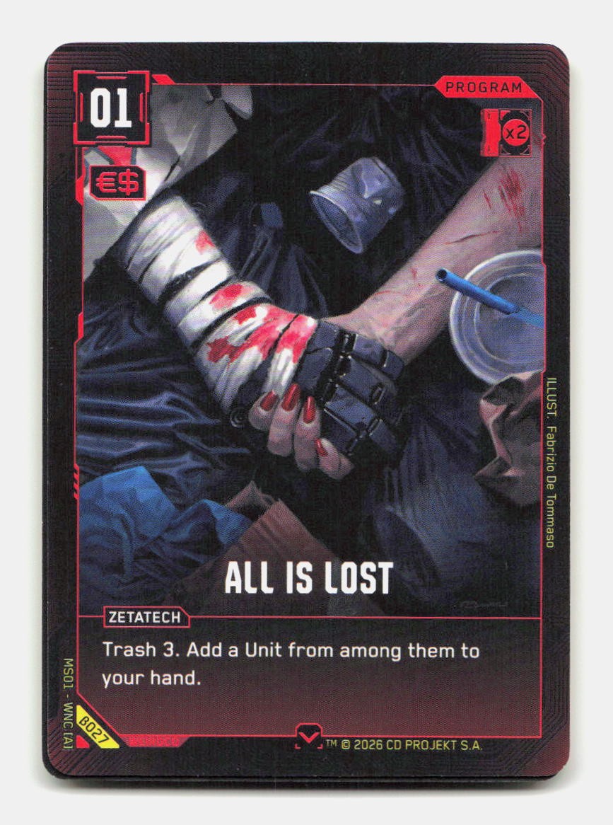 All is Lost