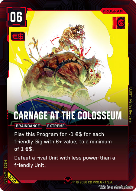 Carnage at the Colosseum