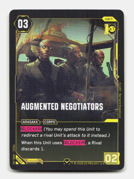 Augmented Negotiators