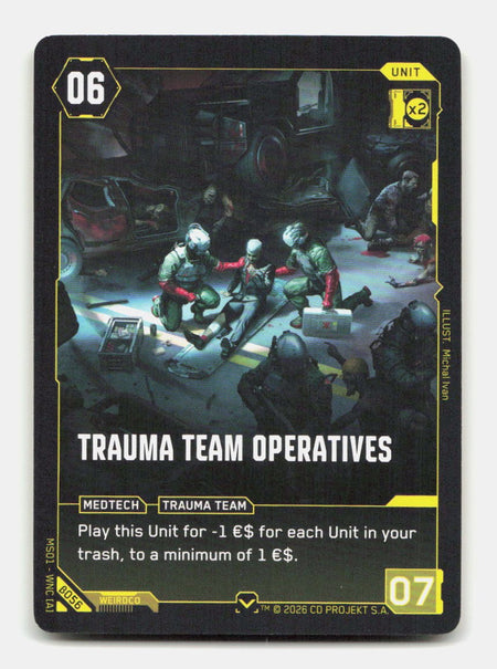 Trauma Team Operatives