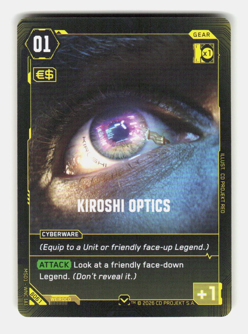 Kiroshi Optics
