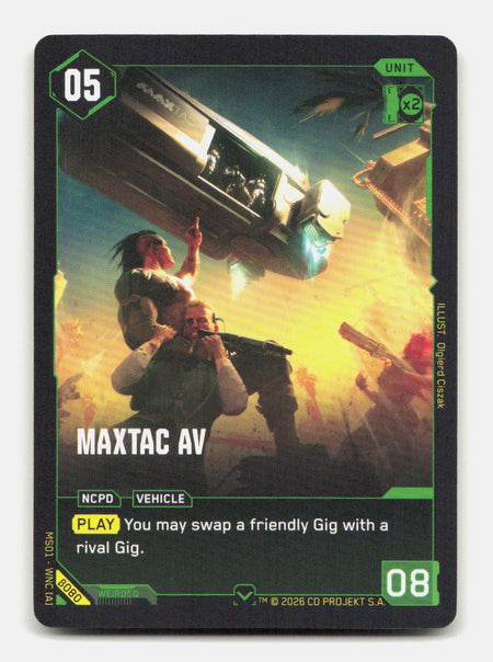 MaxTac AV