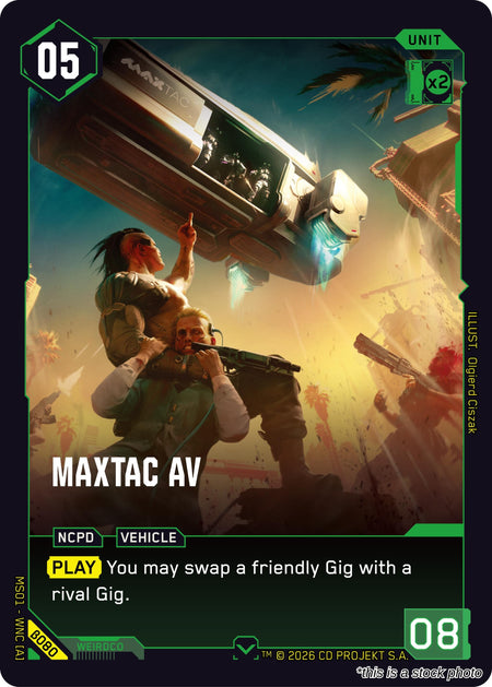 MaxTac AV