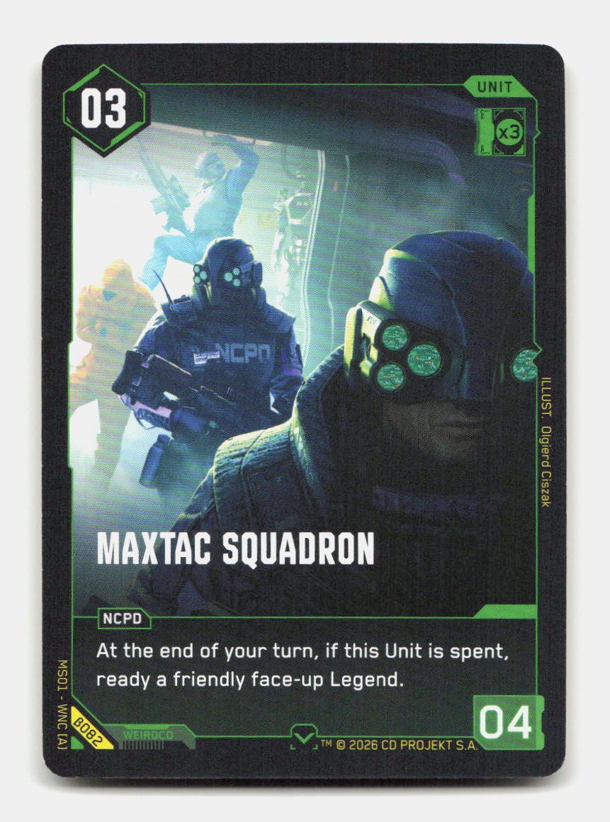 MaxTac Squadron