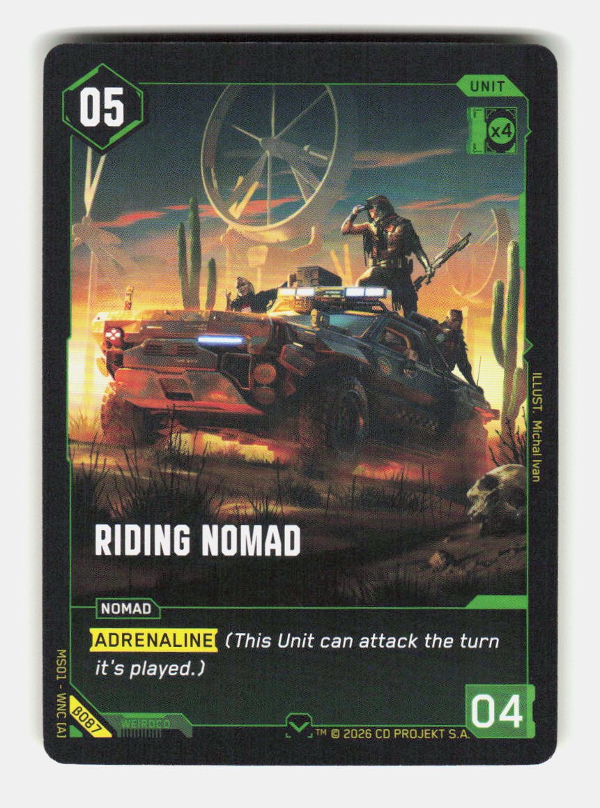 Riding Nomad
