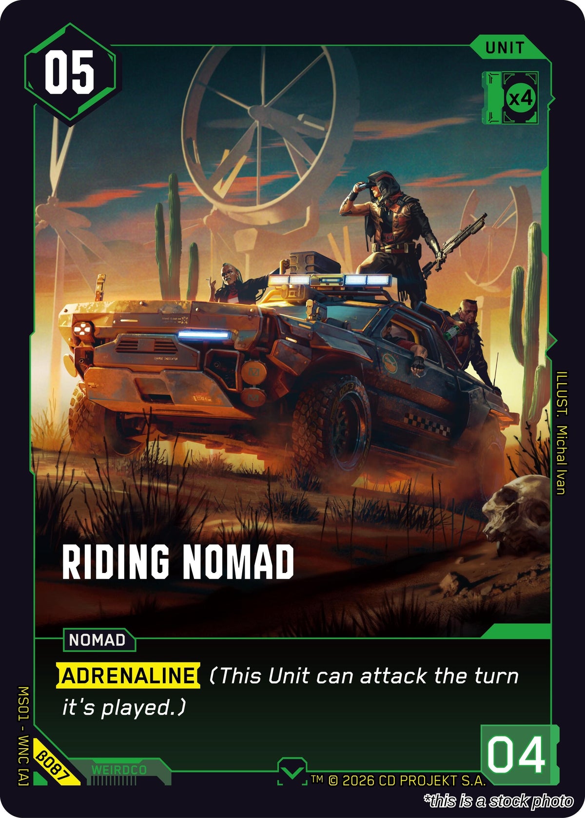 Riding Nomad
