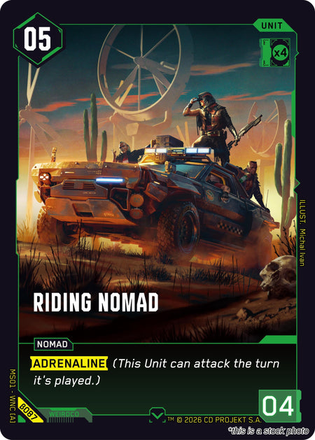 Riding Nomad