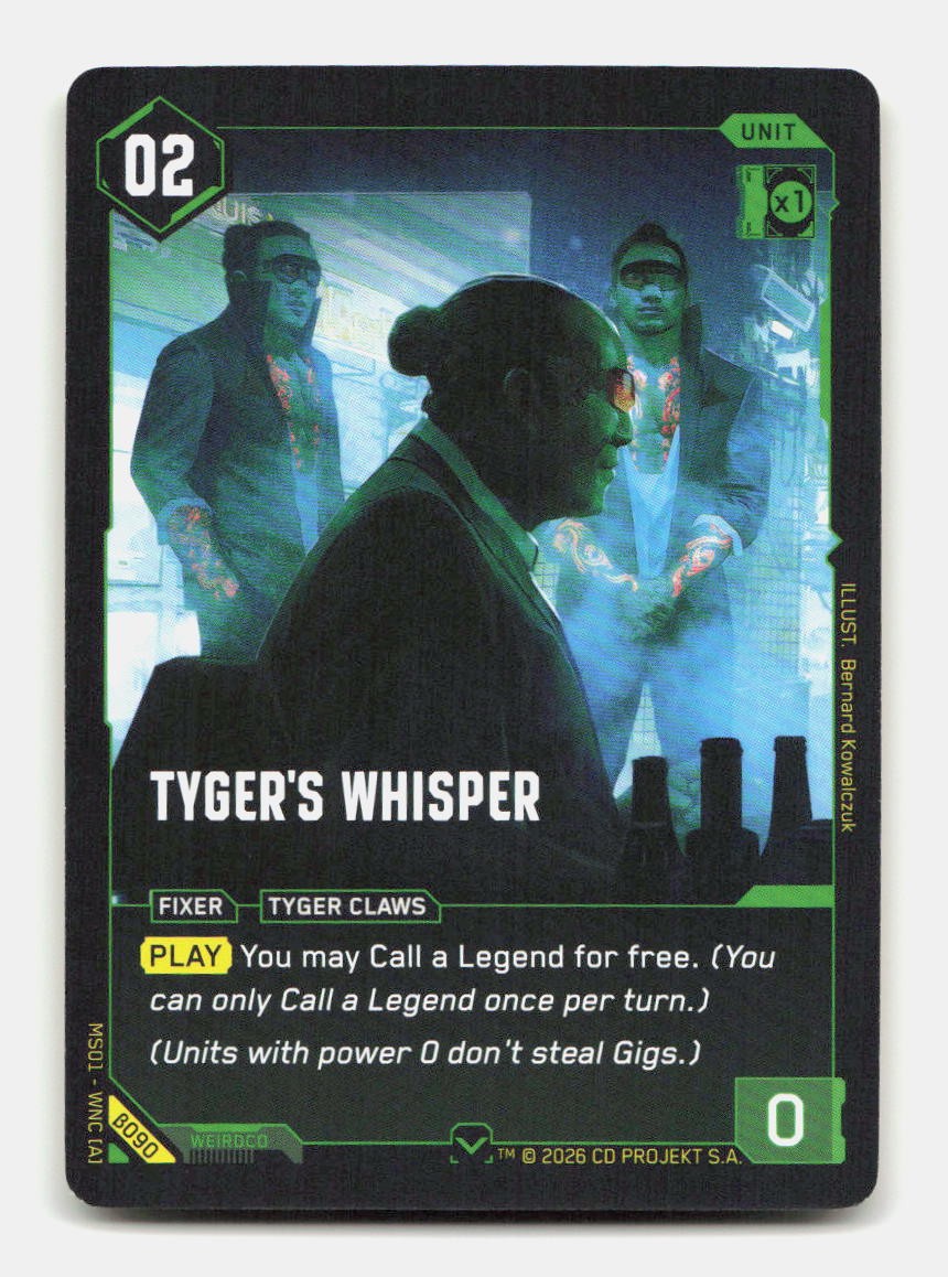 Tyger's Whisper