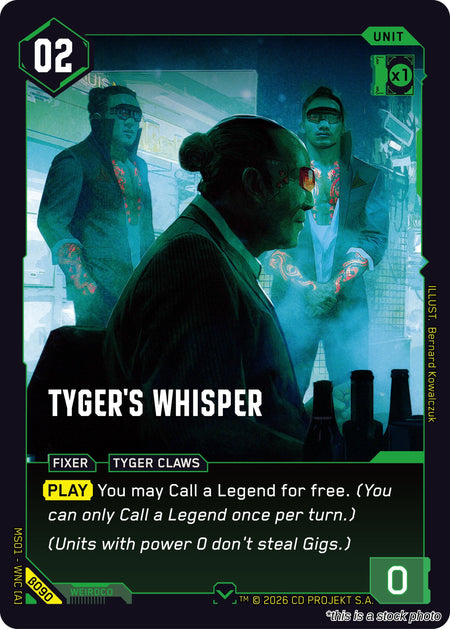 Tyger's Whisper