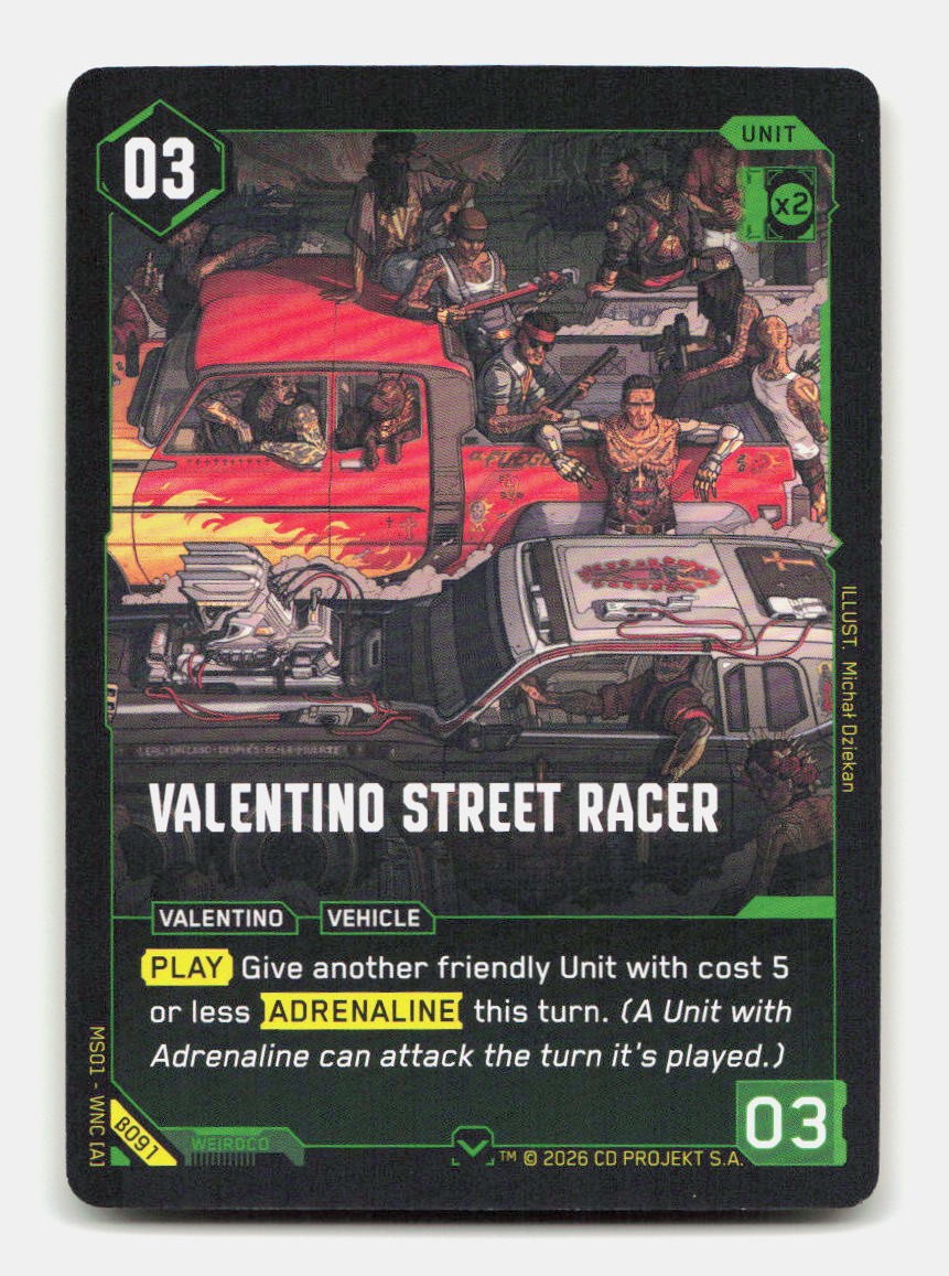 Valentino Street Racer