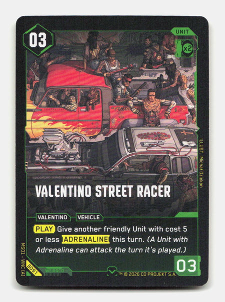 Valentino Street Racer