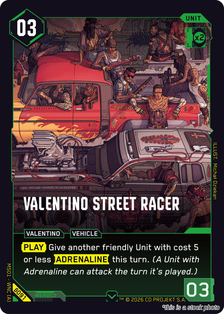 Valentino Street Racer