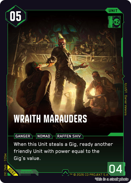Wraith Marauders