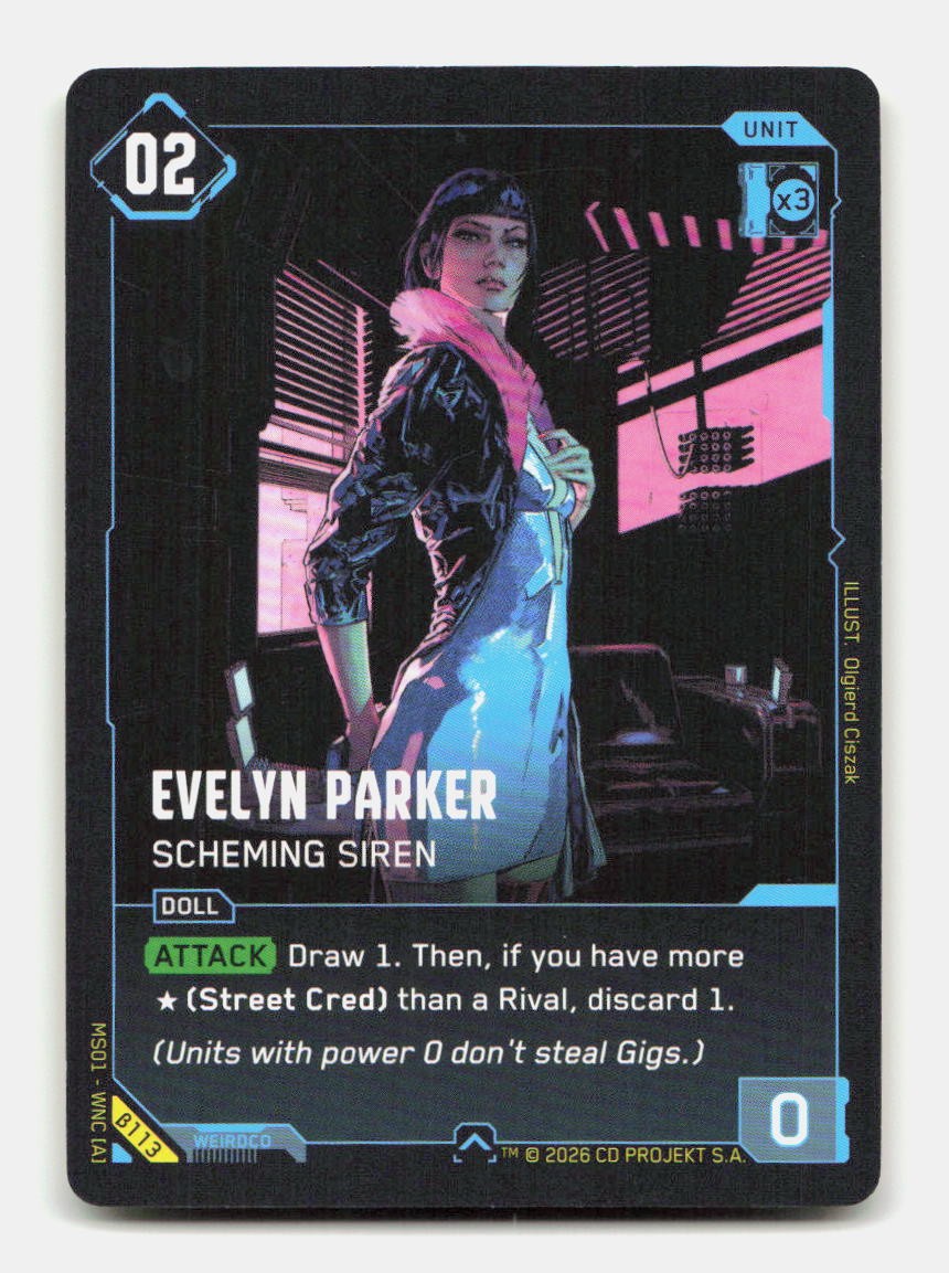 Evelyn Parker - Scheming Siren