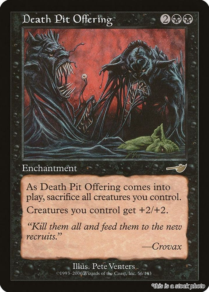 Death Pit Offering