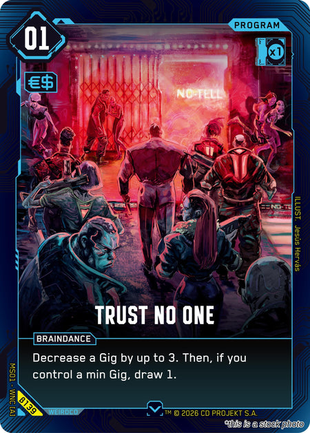 Trust No One