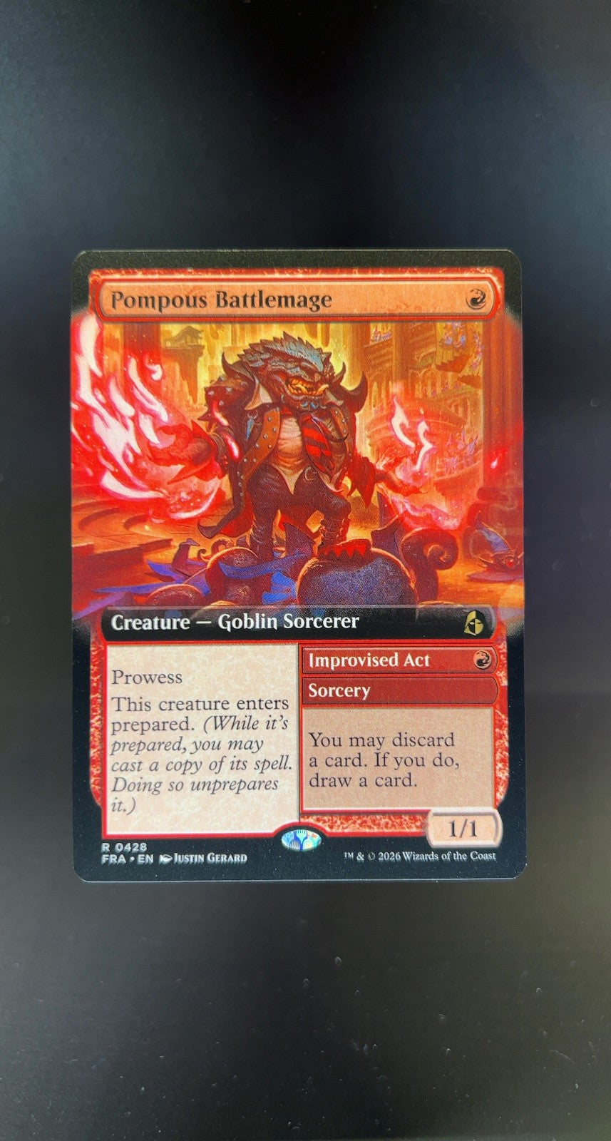 Pompous Battlemage (Extended Art)